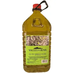 Aceite Vallesdeoliva  suave 5 litros de aceite de Orujo de Oliva