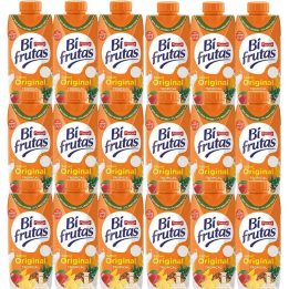 Zumo BiFrutas Tropical de  Pascual . Caja de 18 ud. de 330 ml