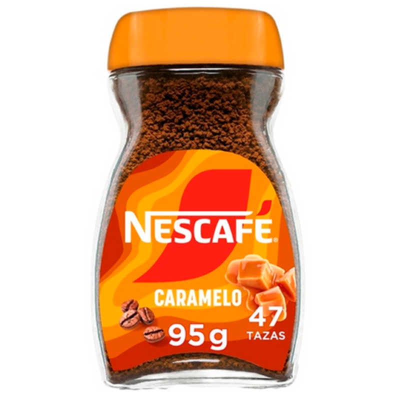 Nescafé Caramelo Café Soluble Tarro 95 gr Nescafé Caramelo Café Soluble Tarro 95 gr