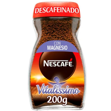 Nescafé Vitalíssimo Descafeinado Café Soluble Tarro 200 gr