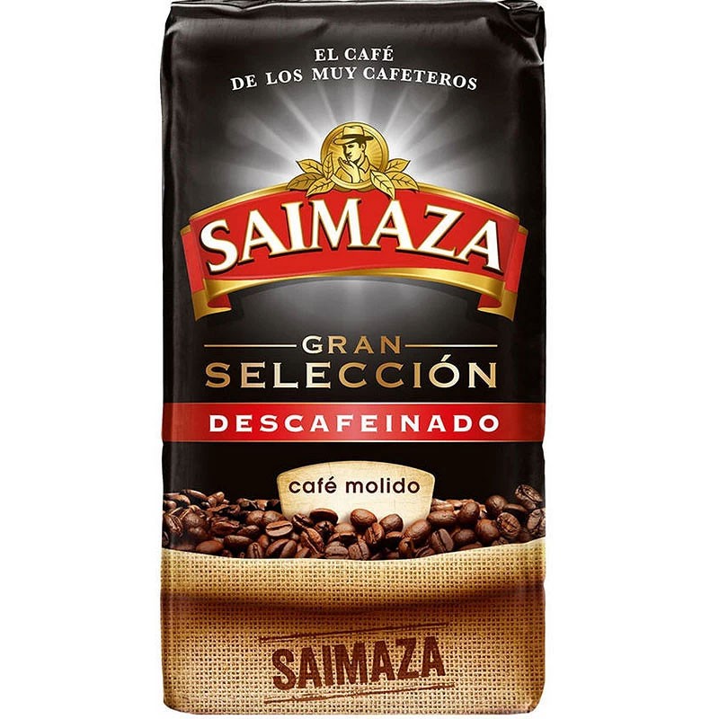 Saimaza molido Gran Selección descafeinado mezcla, 250 gramos Saimaza molido Gran Selección descafeinado mezcla, 250 gramos