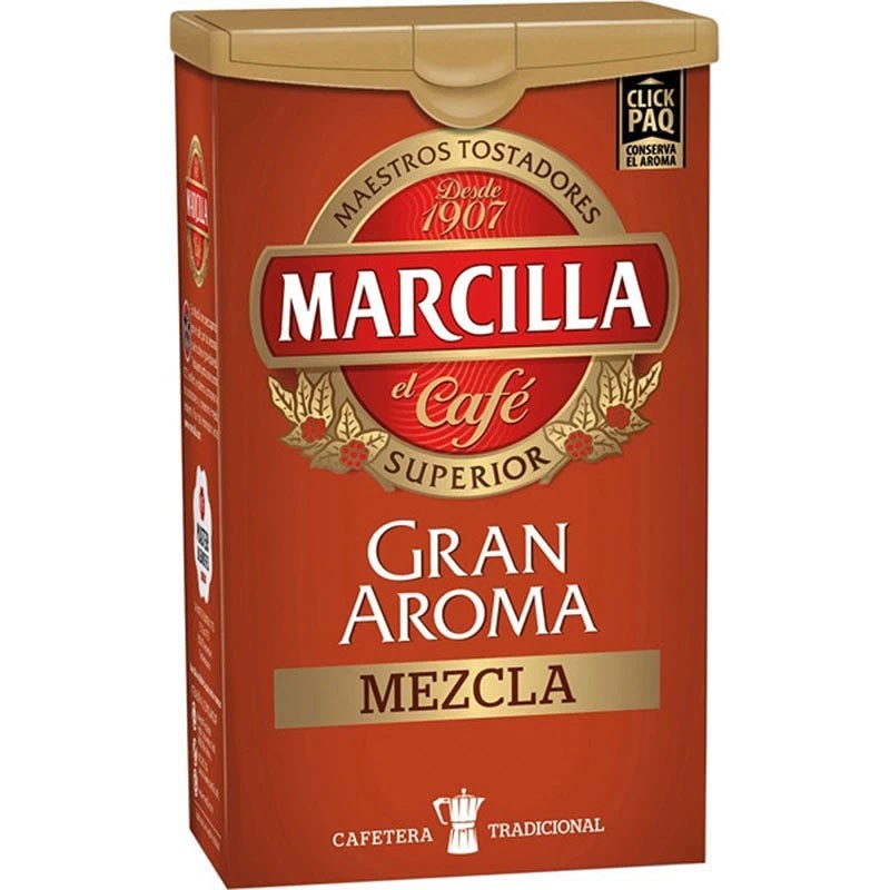 Marcilla molido Gran Aroma Mezcla 50/50 , 250 gramos Marcilla molido Gran Aroma Mezcla 50/50 , 250 gramos