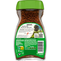 Nescafé Avellana Café Soluble Tarro 95 gr Reverso