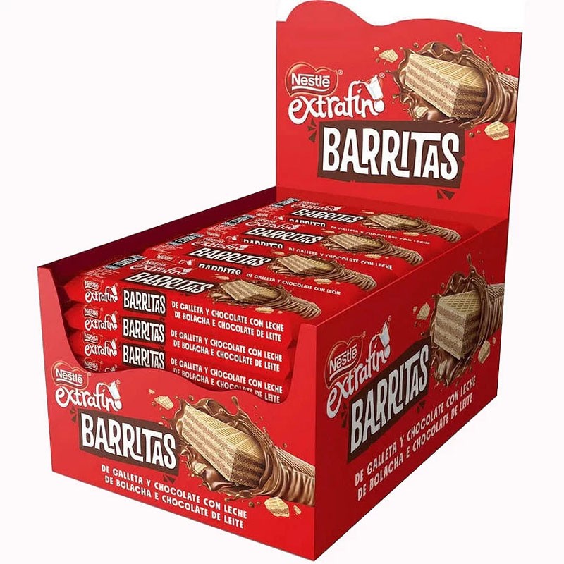 Nestlé Snack Leche, 30 barritas de 34 gr. Nestlé Snack Leche, 30 barritas de 34 gr.