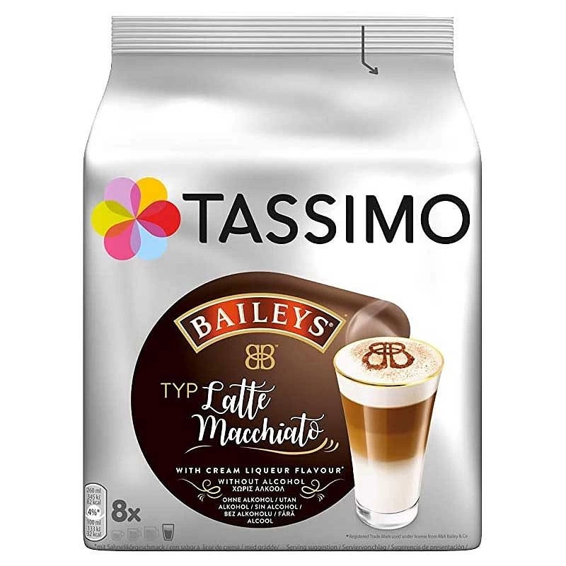 Baileys Latte Macchiato, 8 servicios Tassimo Baileys Latte Macchiato, 8 servicios Tassimo