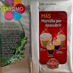 Espresso Colombia Tassimo 16 cápsulas de café Marcilla