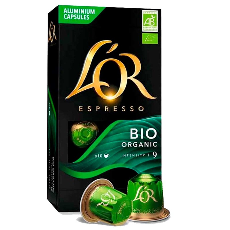 L'OR Bio 10 capsulas de café compatibles con Nespresso L'OR Bio 10 capsulas de café compatibles con Nespresso