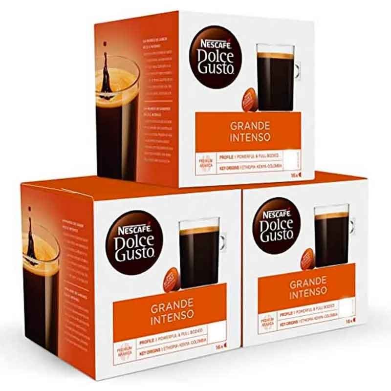 Café Grande Intenso Pack 48 cápsulas Dolce Gusto Café Grande Intenso Pack 48 cápsulas Dolce Gusto