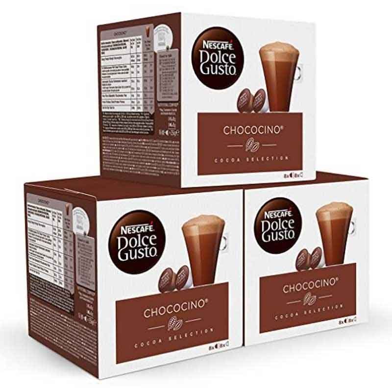 Chococino 24 servicios. Pack 48 unidades Dolce Gusto Chococino 24 servicios. Pack 48 unidades Dolce Gusto