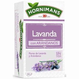 Flores de Lavanda con Arándanos sin teína Hornimans 20 sobres