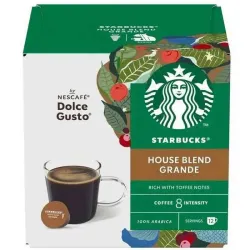 nuevo House Blend Grande Starbucks 12 cápsulas Nescafé Dolce Gusto