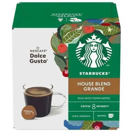 nuevo House Blend Grande Starbucks 12 cápsulas Nescafé Dolce Gusto