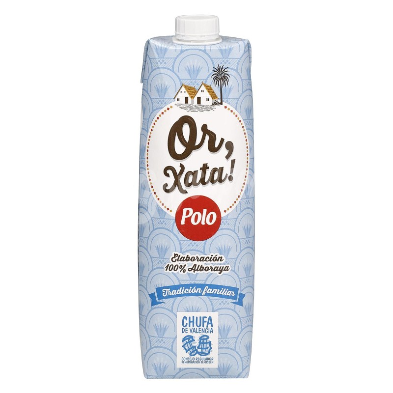 Or,xata Tamaño Familiar Polo 1 litro de Horchata de Valencia Or,xata Tamaño Familiar Polo 1 litro de Horchata de Valencia