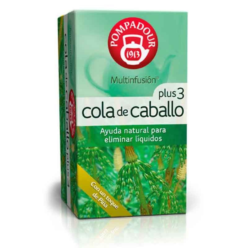 Cola de Caballo Plus 3 Pompadour 20 infusiones Cola de Caballo Plus 3 Pompadour 20 infusiones