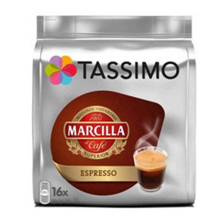 Espresso Marcilla 16 servicios sistema Tassimo