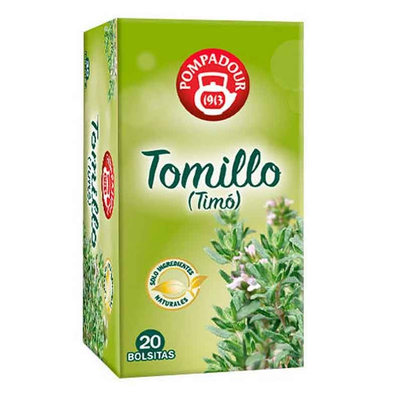 Tomillo (timonet) 20 infusiones Pompadour Tomillo (timonet) 20 infusiones Pompadour