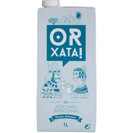 Or,xata Tradicional Polo 1 litro de Horchata de Valencia 2,2 mg
