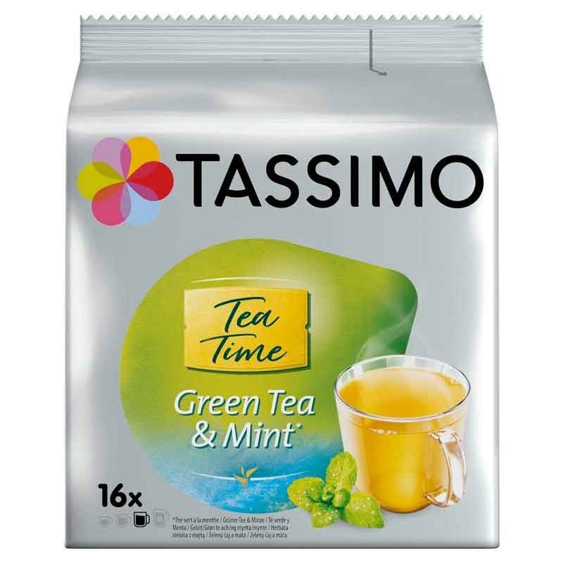 Nuevo Te Verde a la Menta, Tassimo 16 unidades Nuevo Te Verde a la Menta, Tassimo 16 unidades