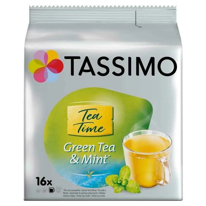 Nuevo Te Verde a la Menta, Tassimo 16 unidades