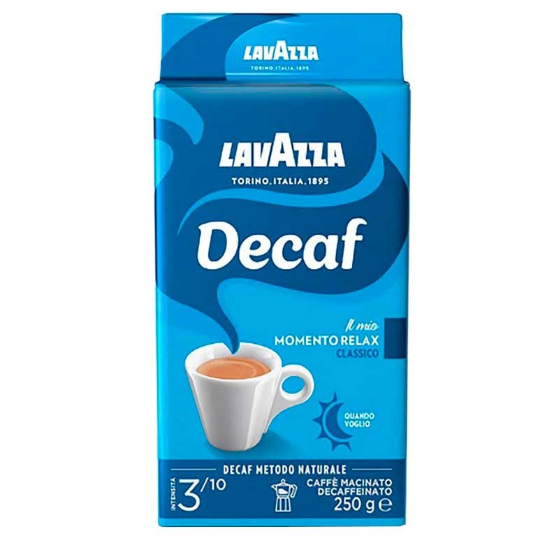 Lavazza Café Molido Descafeinado, 250 gramos Lavazza Café Molido Descafeinado, 250 gramos