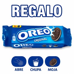 REGALO Paquete de 6 Galletas Oreo clásicas