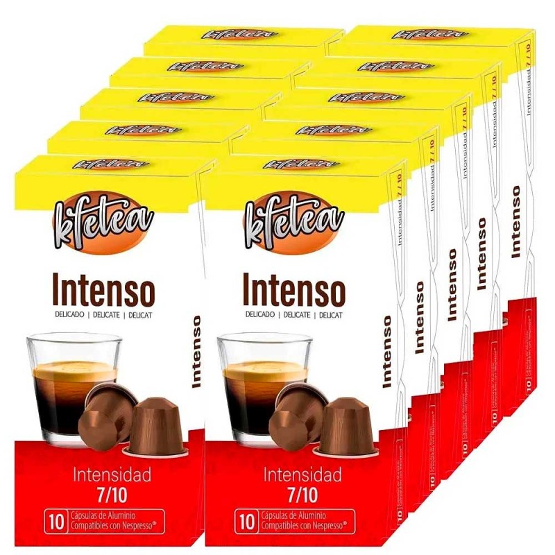 Intenso Kfetea Nespresso 100 capsulas del mejor café Intenso Kfetea Nespresso 100 capsulas del mejor café