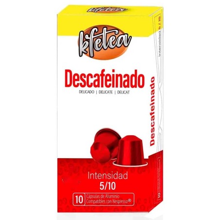 Descafeinado Kfetea Nespresso 10 capsulas