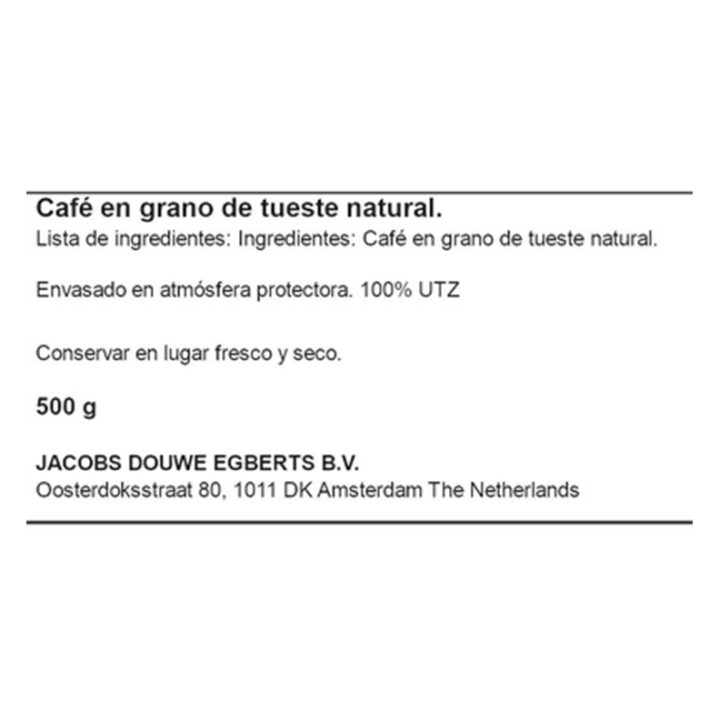 Classique L'or Crema Absolu Café en grano 500 gr
