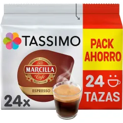 Espresso Marcilla Tassimo Pack Ahorro 24 Tazas