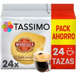 Café Largo Marcilla Tassimo Pack Ahorro 24 servicios