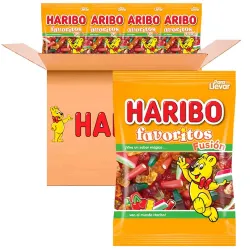 Favoritos Fusion de Haribo Caja de 18 ud x 90 gr de gominolas