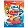 Mega sour Mix Vidal  90 gramos  una bolsa