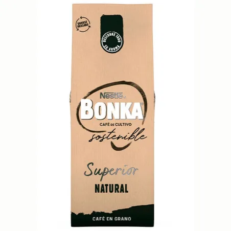 Bonka Natural Superior 1 kg. café en grano Etiqueta Negra Nestlé