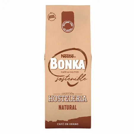 Bonka Natural Hosteleria  1 kg. café en grano  Nestlé de cultivo sostenible