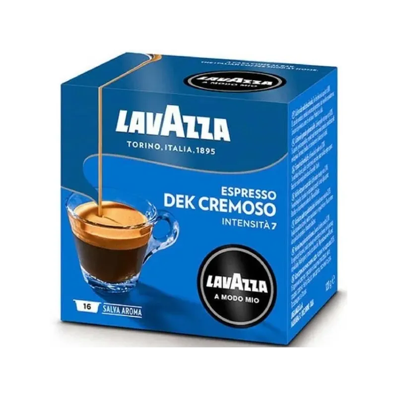 Lavazza A Modo Mio DEK CREMOSO 16 Cápsulas