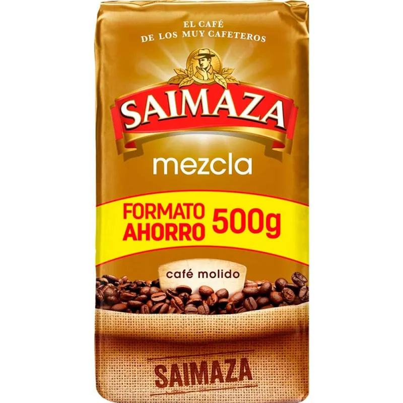 Saimaza molido Mezcla Formato Ahorro 500 gramos Saimaza molido Mezcla Formato Ahorro 500 gramos
