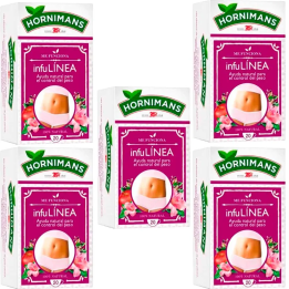 5 cajas de InfuLinea con Hinojo Hornimans 20 infusiones 8410091024915