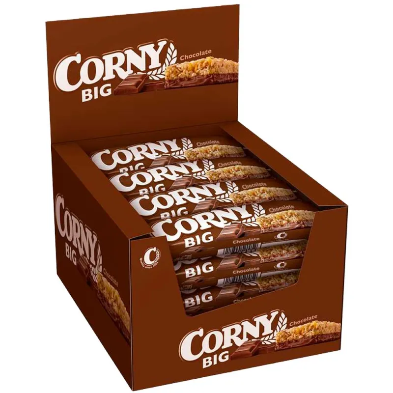 Corny Big Chocolate caja 24 unidades de 50 gr Corny Big Chocolate caja 24 unidades de 50 gr