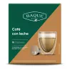 Café con Leche Baqué 10 cápsulas compatibles Dolce Gusto