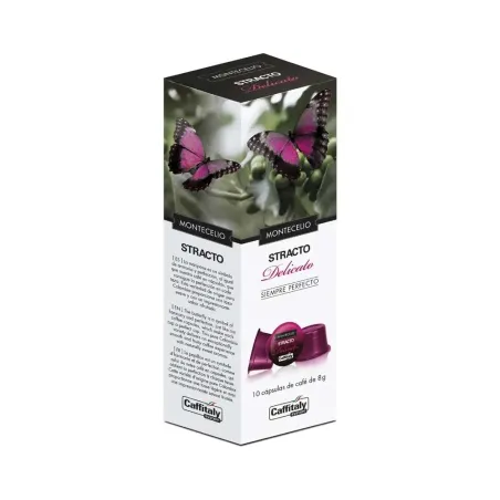 Stracto "Delicato" 10 unidades | Montecelio Caffitaly
