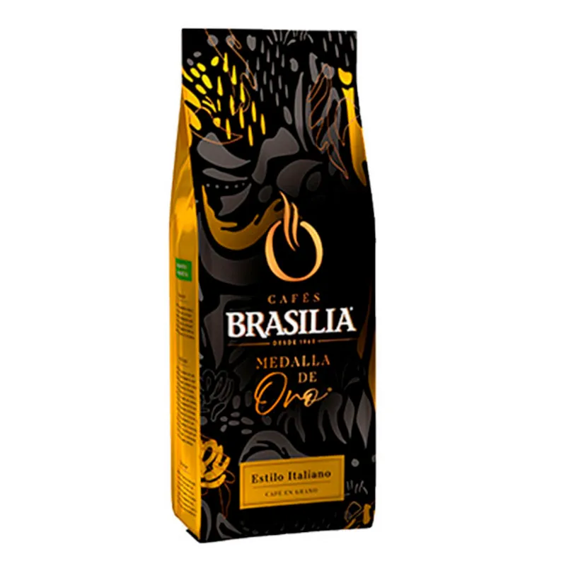 Café en grano Estilo Italiano  1kg  | Brasilia Medalla Oro