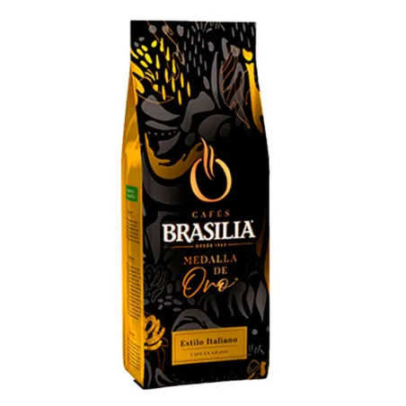 Café en grano Estilo Italiano  1kg  | Brasilia Medalla Oro