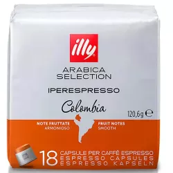 Café Iperespresso Colombia 18 cápsulas Illy.