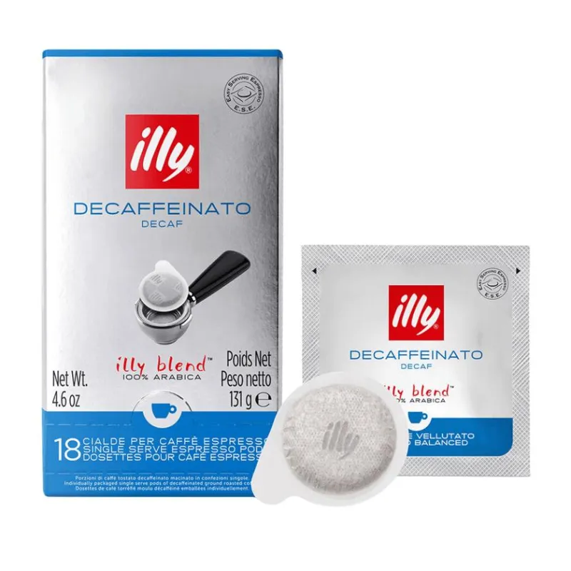 Illy Descafeinado E.S.E. 44mm 18 pods Illy Descafeinado E.S.E. 44mm 18 pods