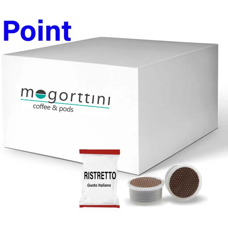 Espresso Point 100 cápsulas 50% arábica 50% robusta marca Mogorttini
