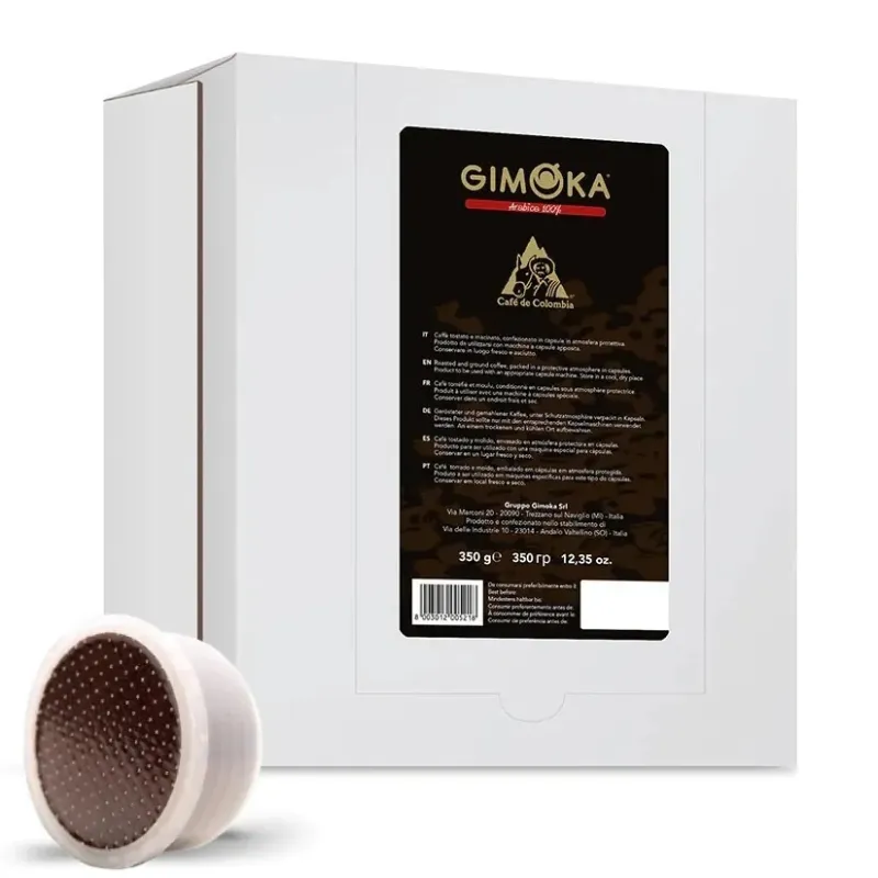 Café Colombia 50 cápsulas | Gimoka Delicato Espresso Point