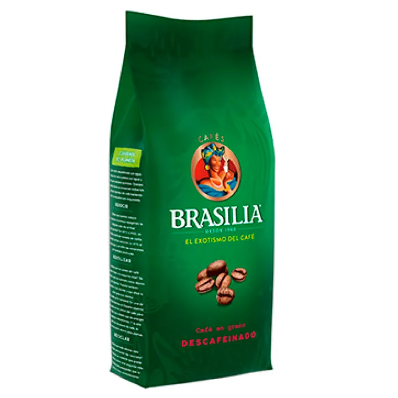 NUEVO FORMATO Café en grano Descafeinado 500gr | Brasilia Medalla Oro NUEVO FORMATO Café en grano Descafeinado 500gr | Brasilia Medalla Oro