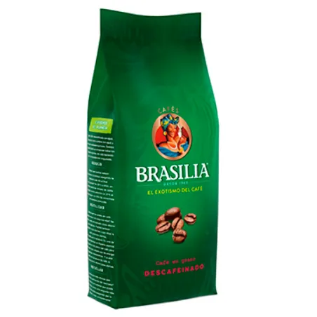 NUEVO FORMATO Café en grano Descafeinado 500gr  | Brasilia Medalla Oro