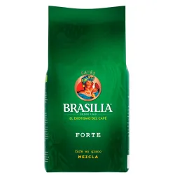 Brasilia Forte  Mezcla Café Tostado en grano 1Kg. Calidad Nestlé