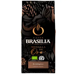 Café en grano Ecológico 1kg  | Brasilia Medalla Oro frontal